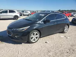 Chevrolet Cruze Vehiculos salvage en venta: 2017 Chevrolet Cruze Premier