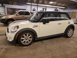 Salvage cars for sale from Copart Wheeling, IL: 2013 Mini Cooper S