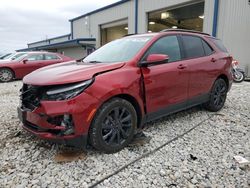 Salvage cars for sale at Wayland, MI auction: 2022 Chevrolet Equinox RS