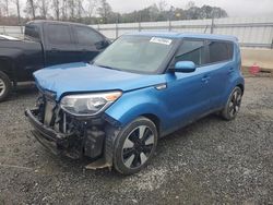 Salvage cars for sale at Spartanburg, SC auction: 2018 KIA Soul +