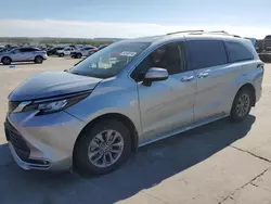 Toyota Vehiculos salvage en venta: 2021 Toyota Sienna XLE