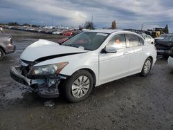 Salvage cars for sale at Eugene, OR auction: 2011 Honda Accord LX