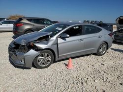 Salvage cars for sale at Temple, TX auction: 2020 Hyundai Elantra SEL