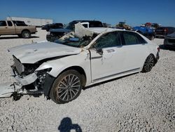 Salvage cars for sale at Taylor, TX auction: 2020 Lincoln Continental