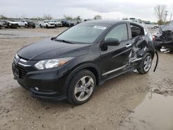 Salvage cars for sale at Kansas City, KS auction: 2017 Honda HR-V EX