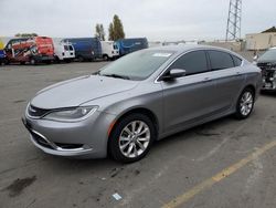 Chrysler 200 salvage cars for sale: 2015 Chrysler 200 C