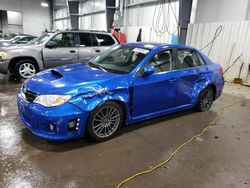 Salvage cars for sale at Ham Lake, MN auction: 2013 Subaru Impreza WRX