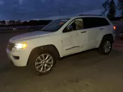 Salvage cars for sale at Dunn, NC auction: 2017 Jeep Grand Cherokee Limited