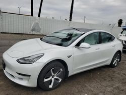 Salvage cars for sale at Van Nuys, CA auction: 2019 Tesla Model 3