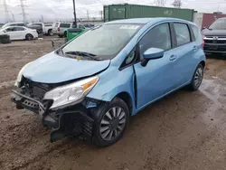 Salvage cars for sale at Elgin, IL auction: 2015 Nissan Versa Note S