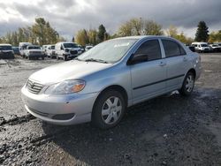 Toyota salvage cars for sale: 2006 Toyota Corolla CE