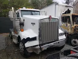 Salvage trucks for sale at Waldorf, MD auction: 2013 Kenworth Construction W900