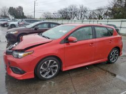 Vehiculos salvage en venta de Copart Moraine, OH: 2016 Scion IM