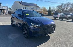 Salvage cars for sale at Mendon, MA auction: 2019 Audi Q8 Prestige S-Line