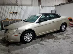 Salvage cars for sale at Tulsa, OK auction: 2010 Chrysler Sebring LX