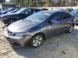 Honda salvage cars for sale: 2015 Honda Civic LX