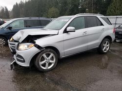 Mercedes-Benz salvage cars for sale: 2017 Mercedes-Benz GLE 350 4matic