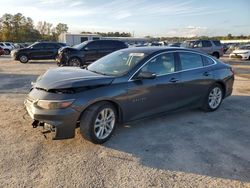 Chevrolet salvage cars for sale: 2017 Chevrolet Malibu LT