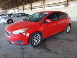 Salvage cars for sale at auction: 2017 Ford Focus SE