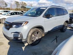 Salvage cars for sale at Spartanburg, SC auction: 2022 Honda Pilot Sport