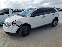 Salvage cars for sale at Homestead, FL auction: 2010 Ford Edge SE