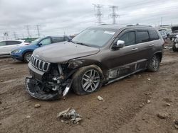 Jeep Grand Cherokee Limited salvage cars for sale: 2017 Jeep Grand Cherokee Limited