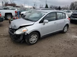 Salvage cars for sale at Lansing, MI auction: 2010 Nissan Versa S