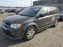 Salvage cars for sale at Fredericksburg, VA auction: 2015 Dodge Grand Caravan SE