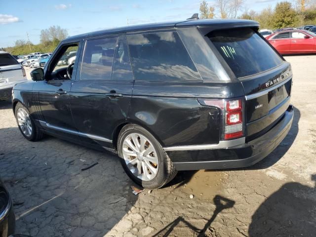 2016 Land Rover Range Rover HSE