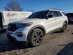 Ford salvage cars for sale: 2020 Ford Explorer ST