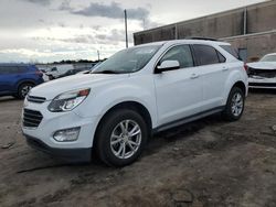 Salvage cars for sale from Copart Fredericksburg, VA: 2017 Chevrolet Equinox LT