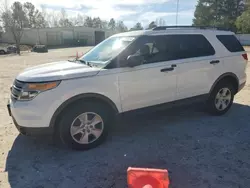 Salvage cars for sale from Copart Knightdale, NC: 2014 Ford Explorer