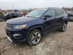 Salvage cars for sale at Columbus, OH auction: 2019 Jeep Compass Limited