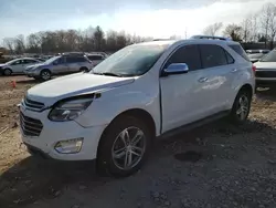 Vehiculos salvage en venta de Copart Chalfont, PA: 2016 Chevrolet Equinox LTZ