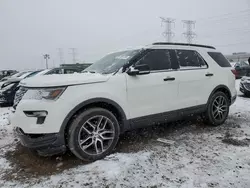 2018 Ford Explorer Sport en venta en Elgin, IL