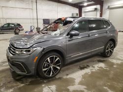 Salvage cars for sale at Avon, MN auction: 2024 Volkswagen Tiguan SEL R-LINE Black