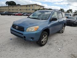 Salvage cars for sale from Copart Opa Locka, FL: 2007 Toyota Rav4