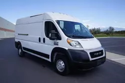 Dodge salvage cars for sale: 2019 Dodge RAM Promaster 2500 2500 High