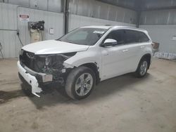 2016 Toyota Highlander Hybrid Limited en venta en Des Moines, IA