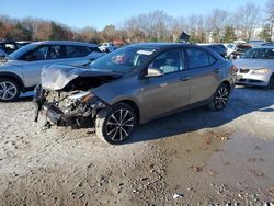 Salvage cars for sale at North Billerica, MA auction: 2017 Toyota Corolla L