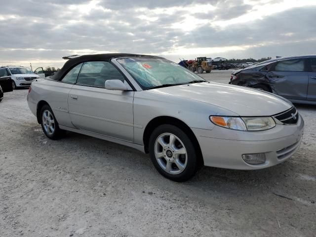 2000 Toyota Camry Solara SE