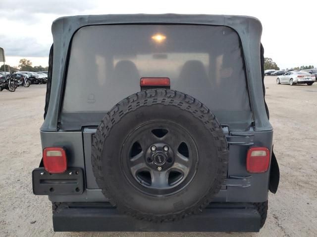 2001 Jeep Wrangler / TJ Sport