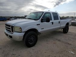 Salvage cars for sale from Copart San Antonio, TX: 2005 Ford F350 SRW Super Duty