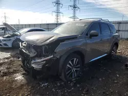 Salvage cars for sale at Elgin, IL auction: 2023 Nissan Pathfinder Platinum