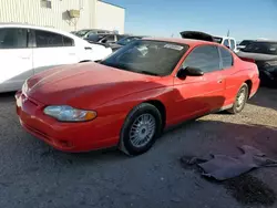 Chevrolet Montecarlo salvage cars for sale: 2001 Chevrolet Monte Carlo LS