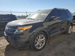 Salvage cars for sale at Houston, TX auction: 2013 Ford Explorer Limited