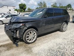 Land Rover Vehiculos salvage en venta: 2019 Land Rover Range Rover Supercharged