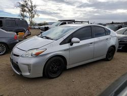 Salvage cars for sale at San Martin, CA auction: 2014 Toyota Prius