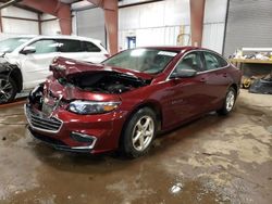 Salvage cars for sale at Lansing, MI auction: 2016 Chevrolet Malibu LS