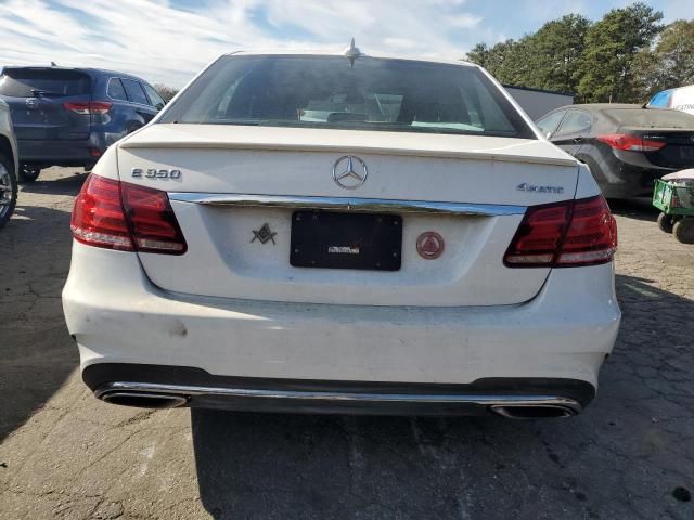 2016 Mercedes-Benz E 350 4matic